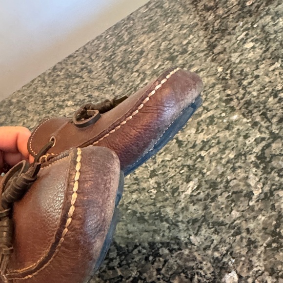 14th & Union Rich Brown Leather Loafers EUC 8M main image 8